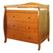 AFG Baby Furniture Grace 3-Drawer Changing Table Pecan