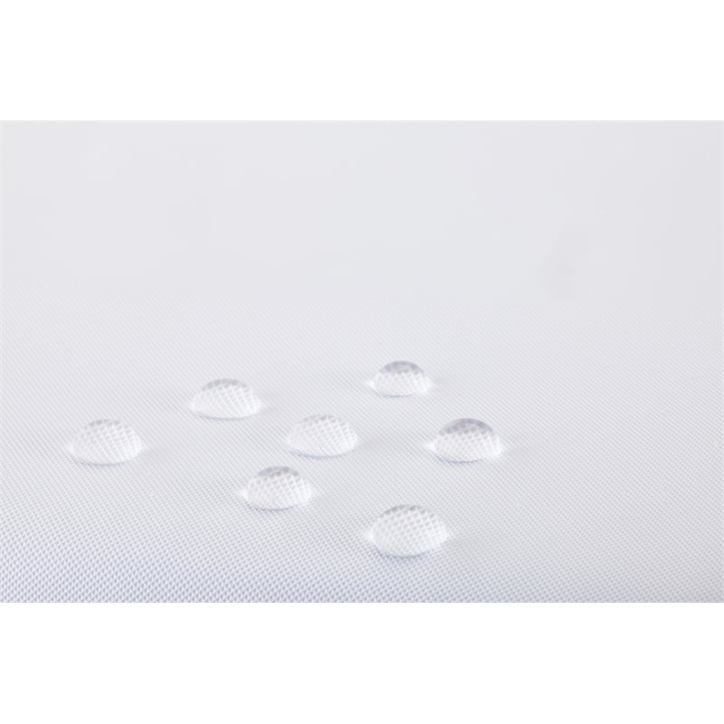 AFG Baby Furniture Mila Vinyl & Polyester Fiber Bassinet Mattress Pad in White