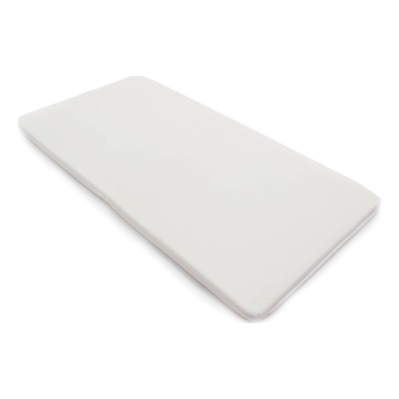 AFG Baby Furniture Mila Vinyl & Polyester Fiber Bassinet Mattress Pad in White