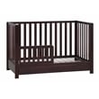 AFG Baby Furniture Emma 4-in-1 Convertible Crib with Drawer Espresso