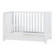AFG Baby Furniture Emma 4-in-1 Convertible Crib with Drawer White