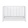AFG Baby Furniture Emma 4-in-1 Convertible Crib with Drawer White
