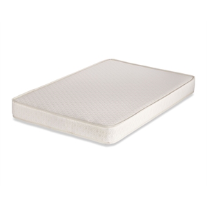 AFG Baby Furniture 2&quot Laminated Waterproof Mini Crib Mattress in White