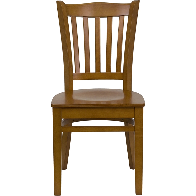Catania Modern / Contemporary Wood Restaurant Dining Chair in Cherry