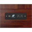 Catania Traditional Solid Wood Bed Chest with Mattress in Walnut
