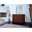 Catania Traditional Solid Wood Bed Chest with Mattress in Walnut