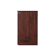 Catania Traditional Solid Wood Bed Chest with Mattress in Walnut