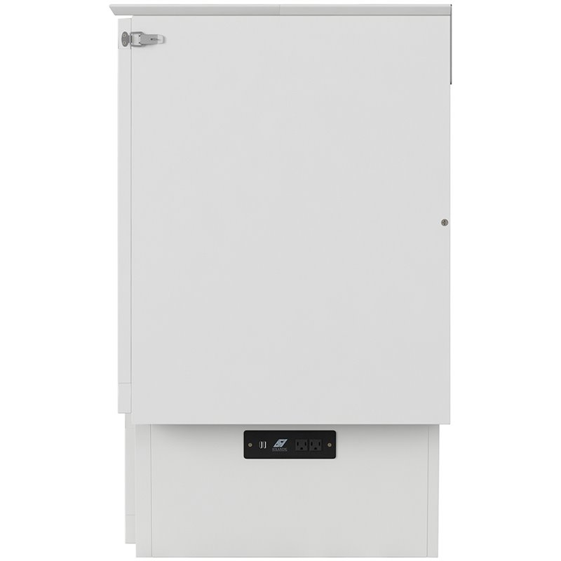 Catania Modern / Contemporary Monroe Queen Murphy Bed Chest in White