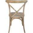 Catania Modern / Contemporary X-Back Chair In Natural White Grain