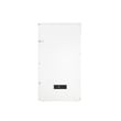 Catania Modern Wood Full Murphy Bed Chest with Mattress in White
