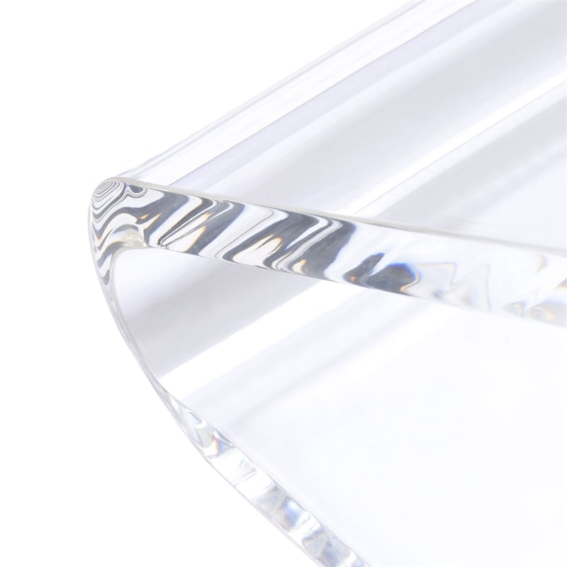 Catania Modern / Contemporary Acrylic Z-Chair in Clear Finish