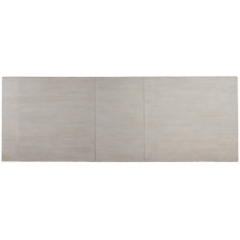 Catania Robards Butterfly Leaf Wood Dining Table in Quartz Gray