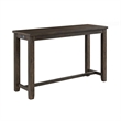 Catania Modern / Contemporary Multipurpose Bar Table Set in Brown