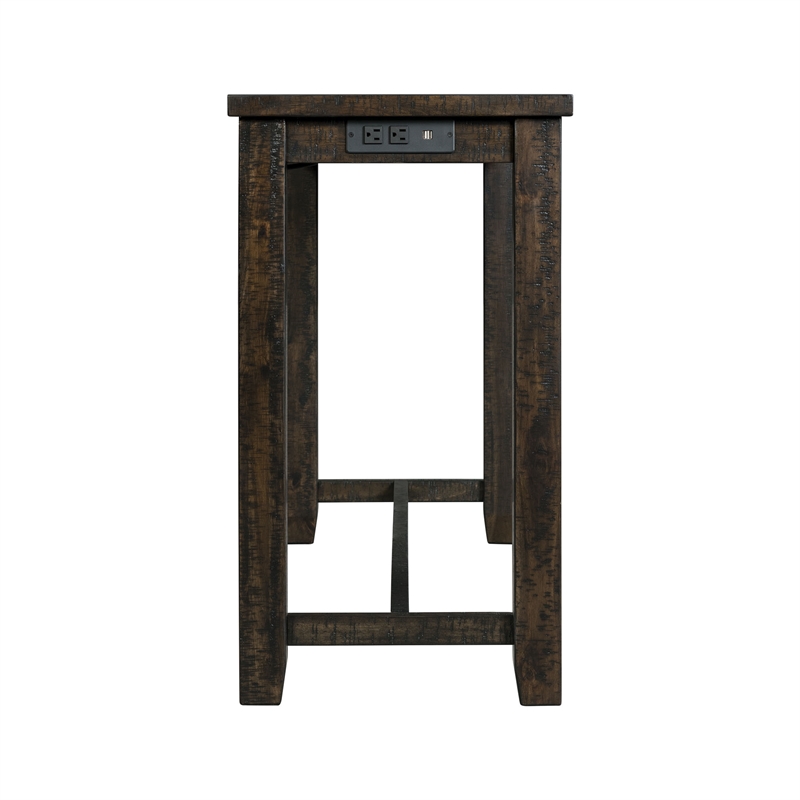 Catania Modern / Contemporary Multipurpose Bar Table Set in Brown