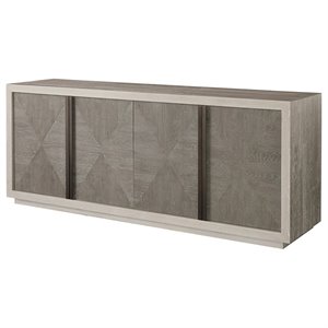 Catania Modern / Contemporary Brinkley Buffet in Quartz and Flint