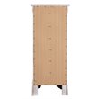 Catania Modern / Contemporary 7 Drawer Lingerie Chest in White