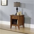 Catania Modern / Contemporary Nightstand in Oiled Oak Finish