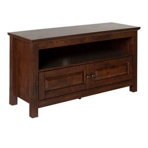 Catania Modern / Contemporary 44 Inch Wood TV Console in Traditional Brown