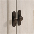Catania Modern / Contemporary Utility Stand in Estate Black Finish