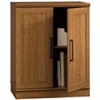 Catania Adjustable Shelf Traditional Engineered Wood Cabinet in Sienna Oak