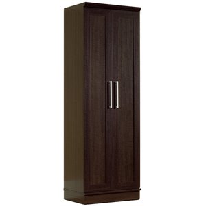 Catania Traditional Engineered Wood Storage Cabinet in Dakota Oak