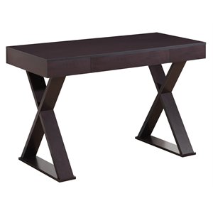 Catania Modern / Contemporary Trendy Desk with Drawer in Espresso