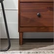 Catania Modern / Contemporary 6 Drawer Solid Wood Dresser in Walnut
