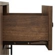 Catania 3-Drawer Mid-Century Wood Sideboard Buffet Cabinet in Brown