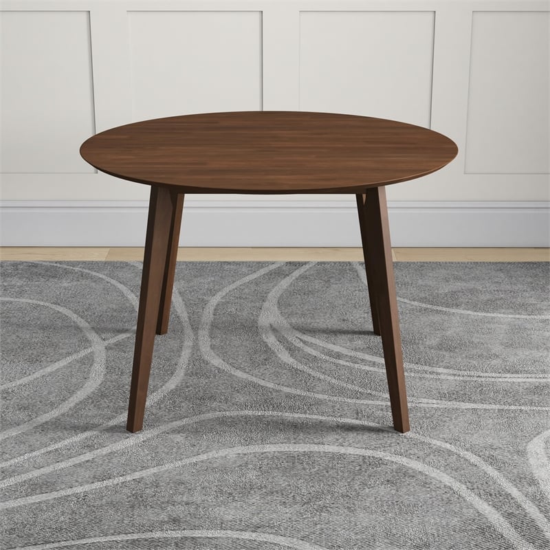 Catania Mid Century Modern Style Solid Wood Walnut 43
