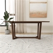 Catania Mid Century Modern Style Solid Wood Walnut 71