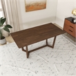 Catania Mid Century Modern Style Solid Wood Walnut 71