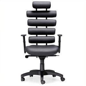 brika home office chair in black