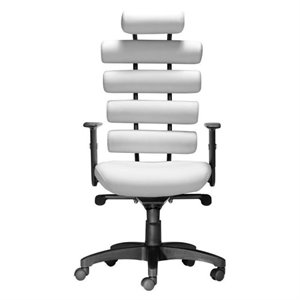 brika home office chair in white