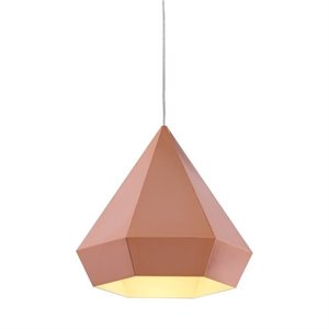 brika home ceiling lamp in rose gold