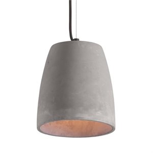 brika home ceiling lamp in concrete
