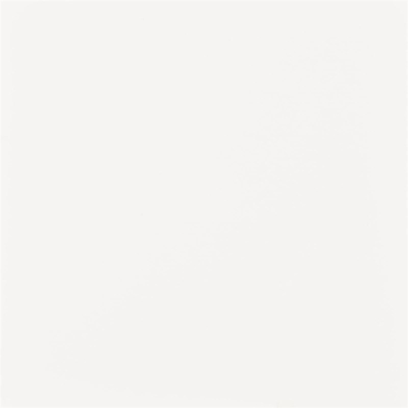 Bowery Hill Modern Metal Round Dining Table in White and Chrome