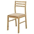 Bowery Hill 3-Piece Transitional Wood Dining Set with Drop Leaf in Natural