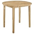 Bowery Hill 3-Piece Transitional Wood Dining Set with Drop Leaf in Natural