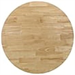 Bowery Hill 3-Piece Transitional Wood Dining Set with Drop Leaf in Natural