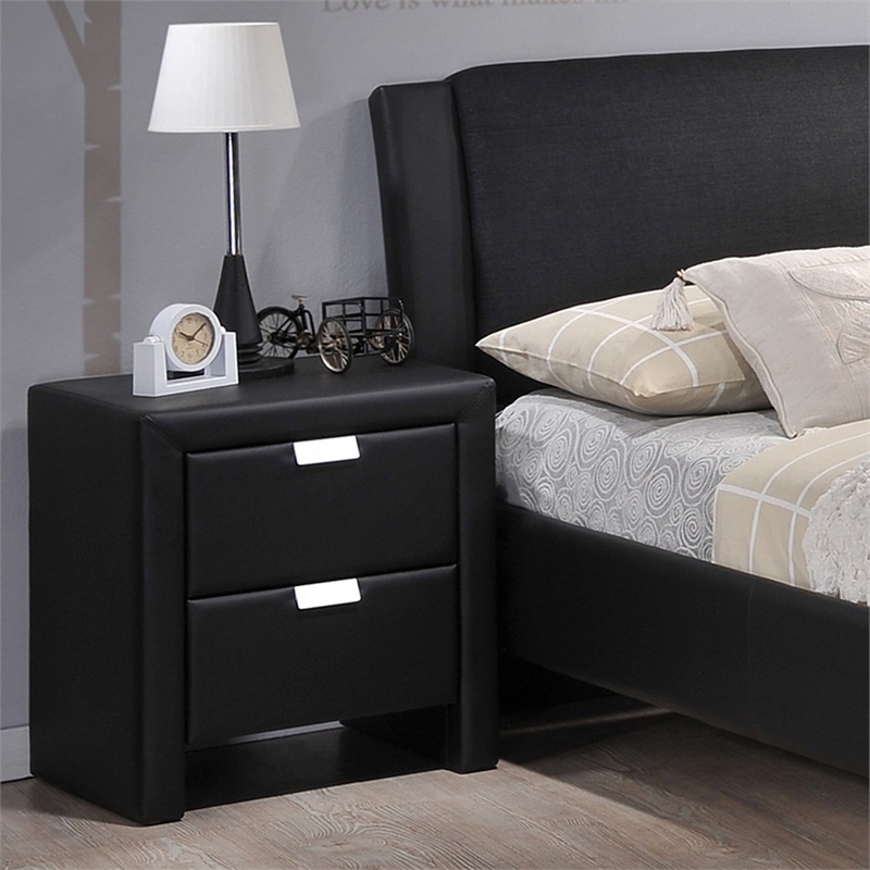 Bowery Hill Nightstand in Black