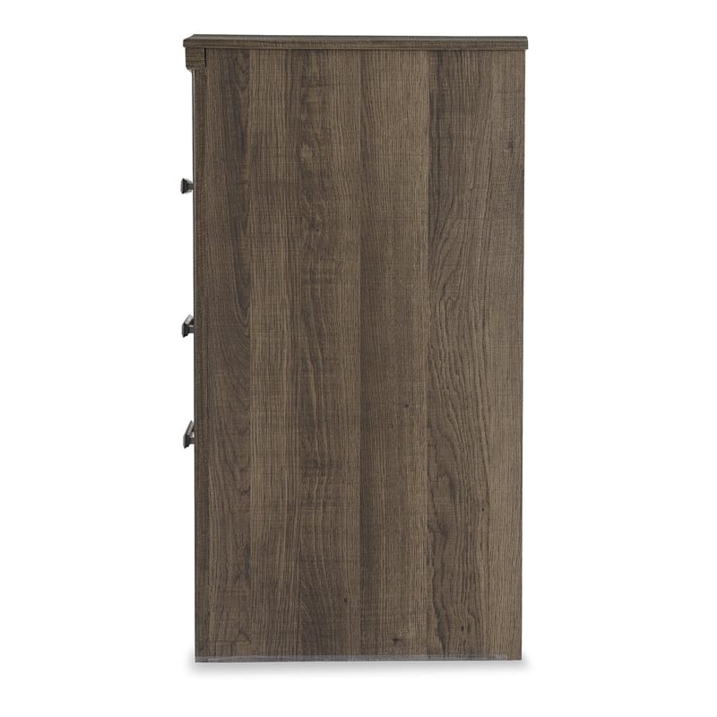 Bowery Hill Signature Design by 2-Drawer Nightstand in Dark Brown