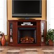 Bowery Hill Convertible Electric Fireplace Cherry