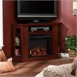 Bowery Hill Convertible Electric Fireplace Cherry