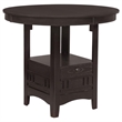 Bowery Hill Extendable Casual Counter Height Dining Table