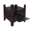 Bowery Hill Extendable Casual Counter Height Dining Table
