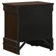 Bowery Hill 2 Drawer Nightstand in Cappuccino
