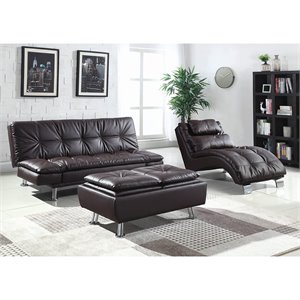 Bowery Hill Extra Plush Convertible Armless Sofa..