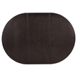 Bowery Hill Extendable Storage Dining Table in Espresso Finish
