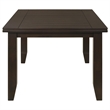 Bowery Hill Casual Dining Table in Cappuccino