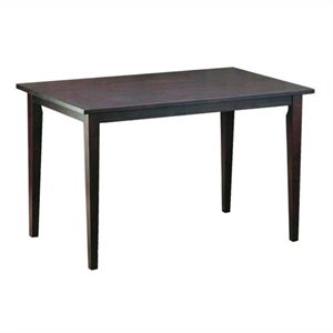 Bowery Hill Dining Table in Light Cappuccino
